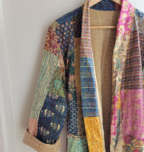 Load image into Gallery viewer, Quilted Patchwork Jacket
