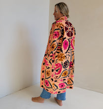Load image into Gallery viewer, Long Embroidered Jacket - No. 014
