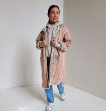 Load image into Gallery viewer, Long Kantha Jacket - No. 047
