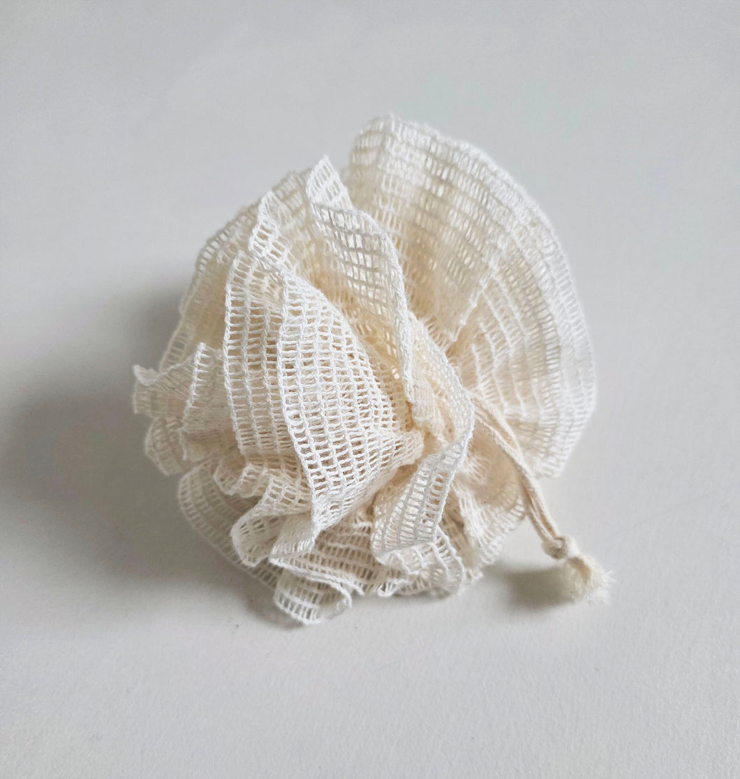 Ramie Mesh Eco Shower Pouf