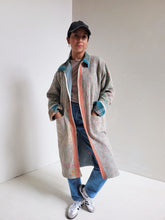 Load image into Gallery viewer, Long Kantha Jacket - No. 046
