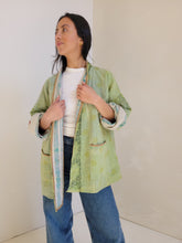 Load image into Gallery viewer, Kantha Quilt Jacket - No. 050
