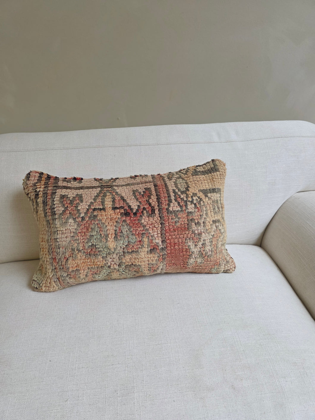 Vintage Wool Pillow - No. 026