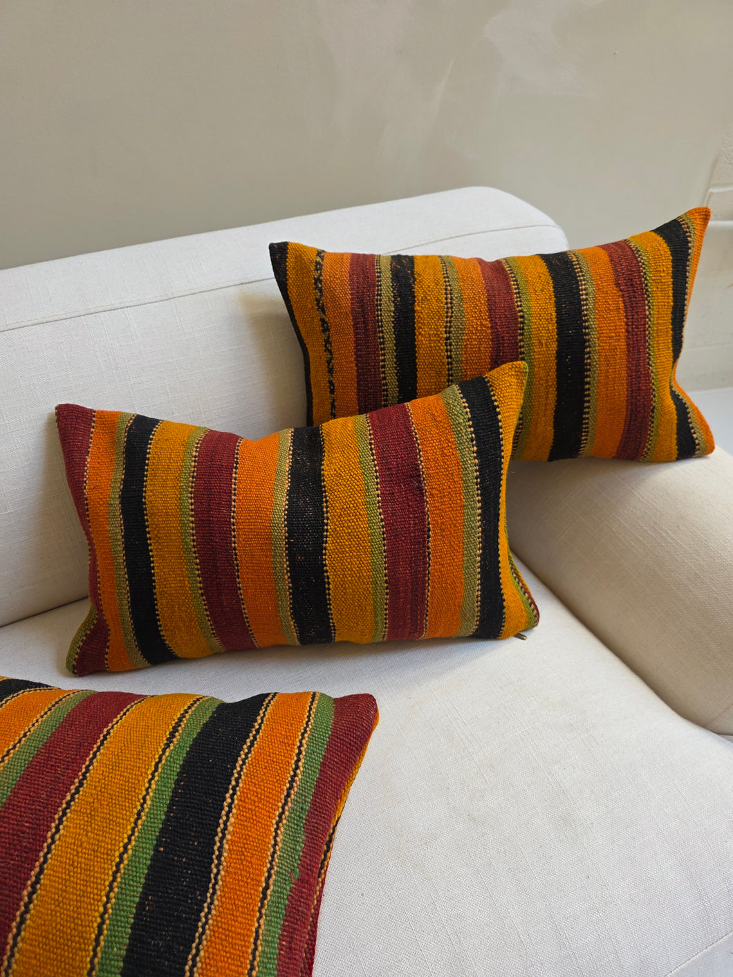Vintage Wool Pillow - No. 035