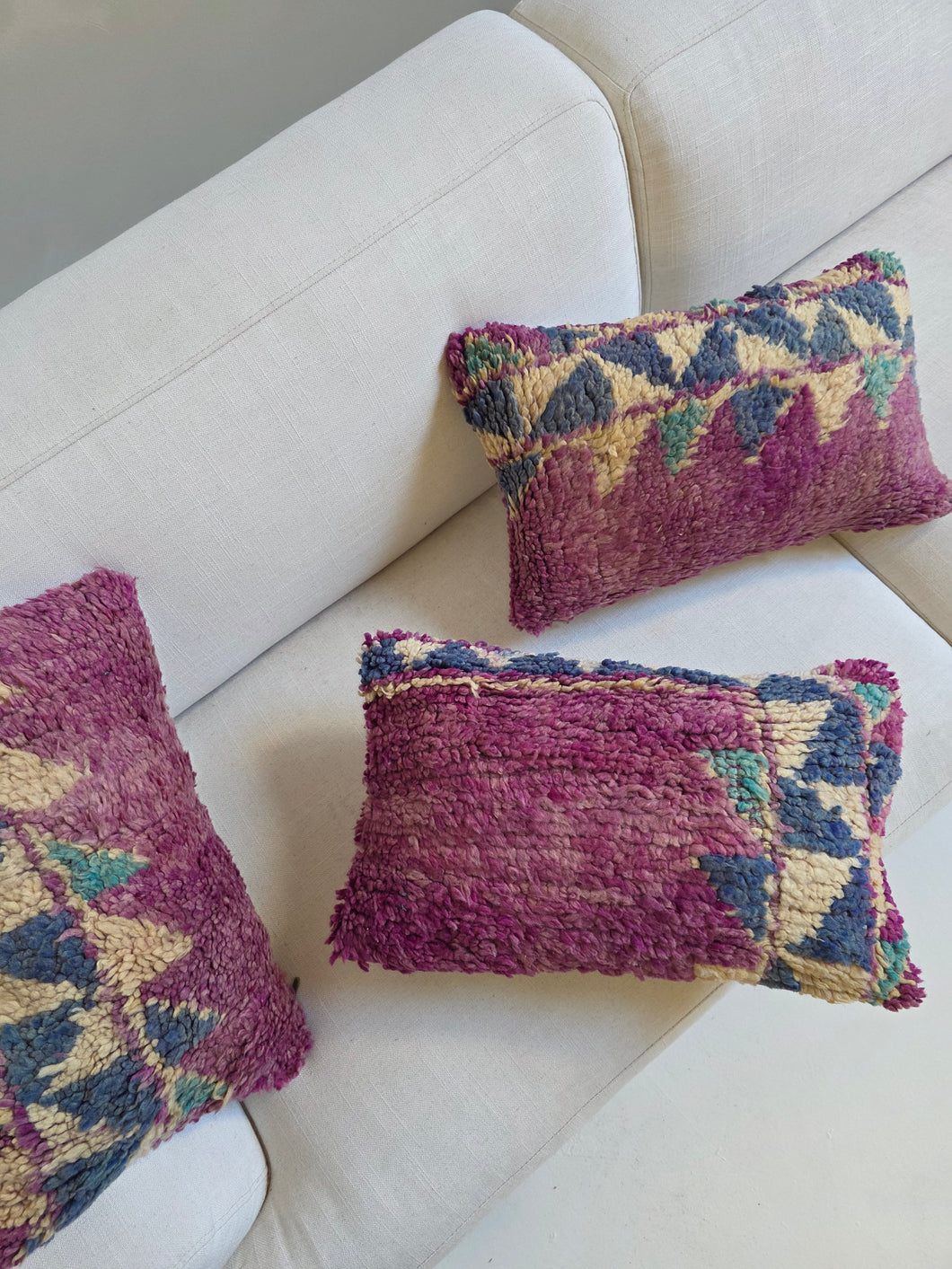 Vintage Wool Pillow - No. 011