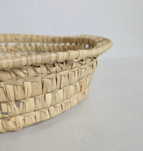 Load image into Gallery viewer, Round Woven Palm Basket
