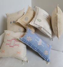 Load image into Gallery viewer, Sabra Cactus Pillows - Blue
