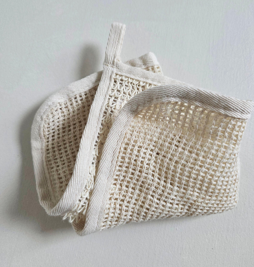 Sisal + Cotton Wash Cloth