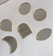 Load image into Gallery viewer, Mini Brass Mirror
