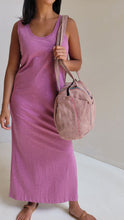 Load image into Gallery viewer, Organic Cotton Softspun Tank Midi Dress - Rose
