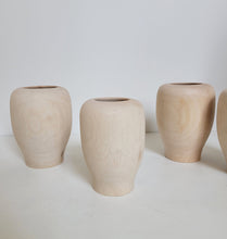 Load image into Gallery viewer, Carved Walnut Wood Vase
