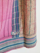Load image into Gallery viewer, Kantha Quilt No. 060
