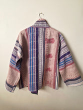 Load image into Gallery viewer, Kantha Quilt Jacket - No. 067
