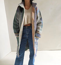 Load image into Gallery viewer, Long Kantha Quilt Jacket - No. 080
