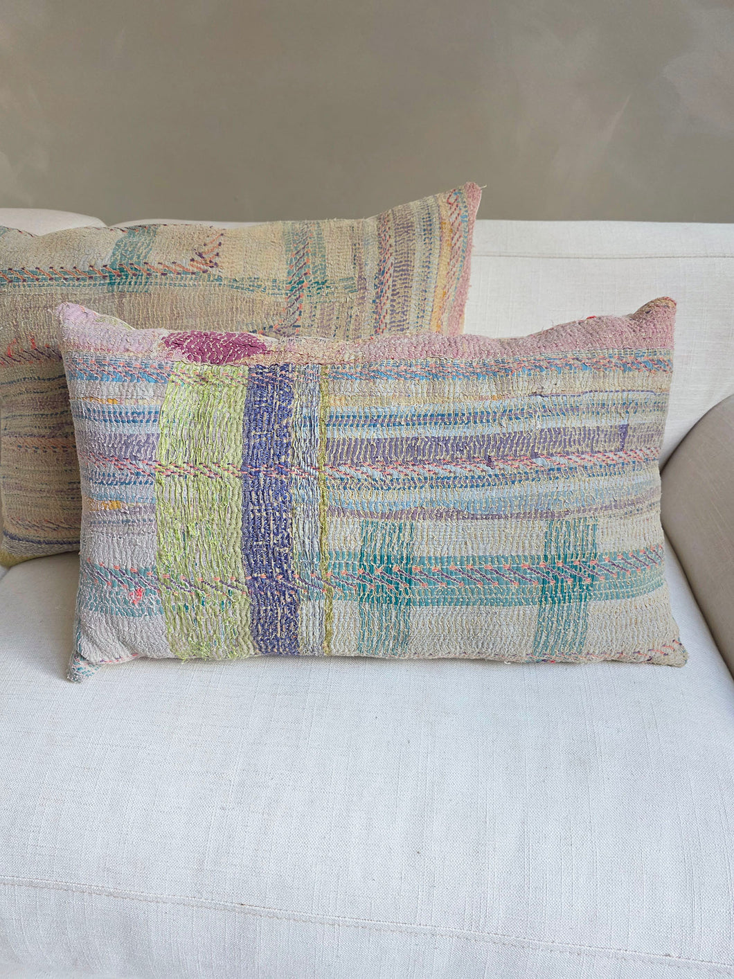 Kantha Pillow No. 013