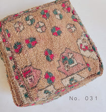 Load image into Gallery viewer, Vintage Wool Floor Cushion | Pastels
