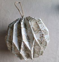 Load image into Gallery viewer, Block Print Bauble Ornaments
