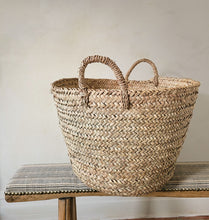 Load image into Gallery viewer, Hamza Woven Handle Basket
