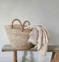 Load image into Gallery viewer, Hamza Woven Handle Basket
