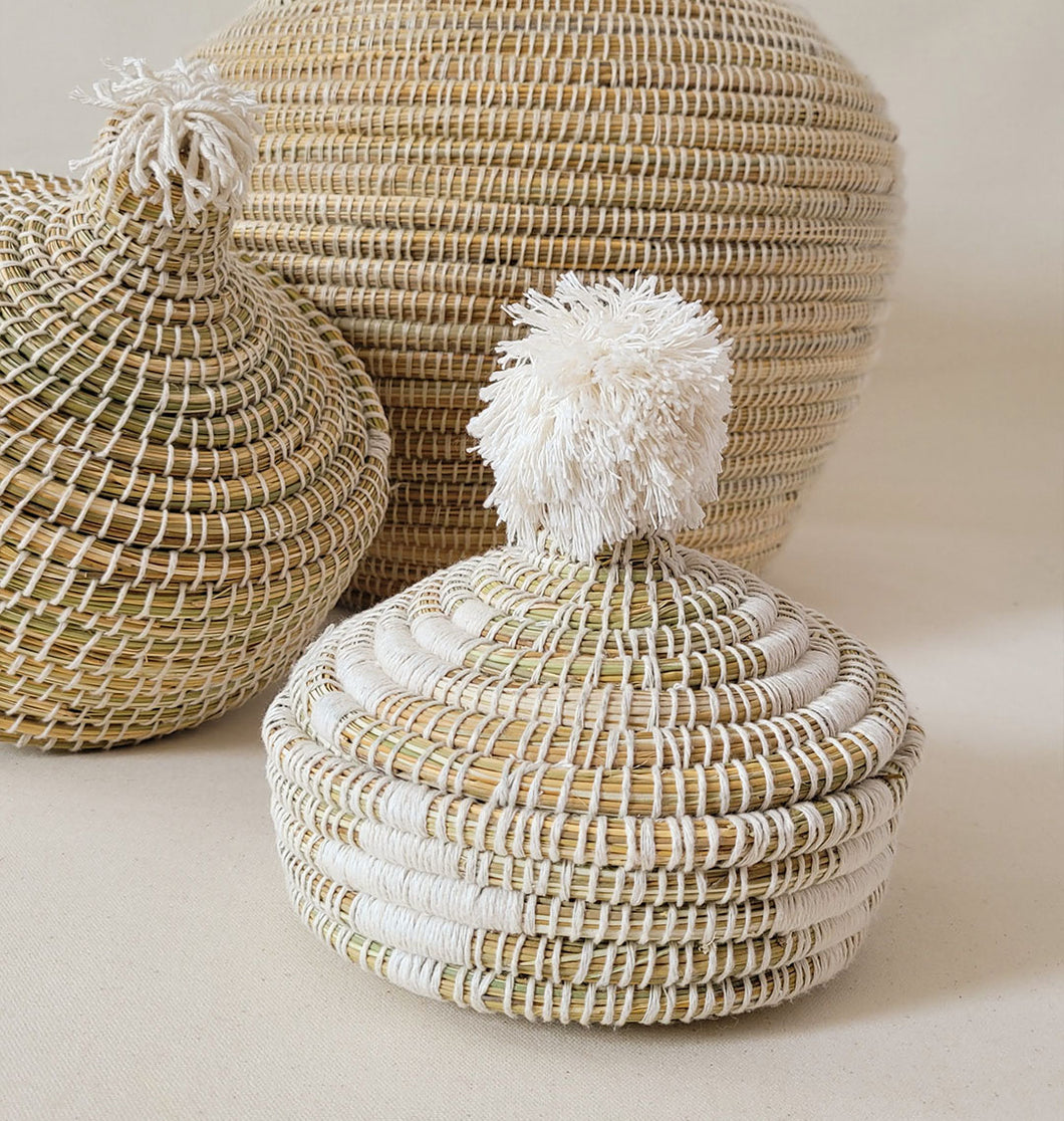 Decko Lidded Basket