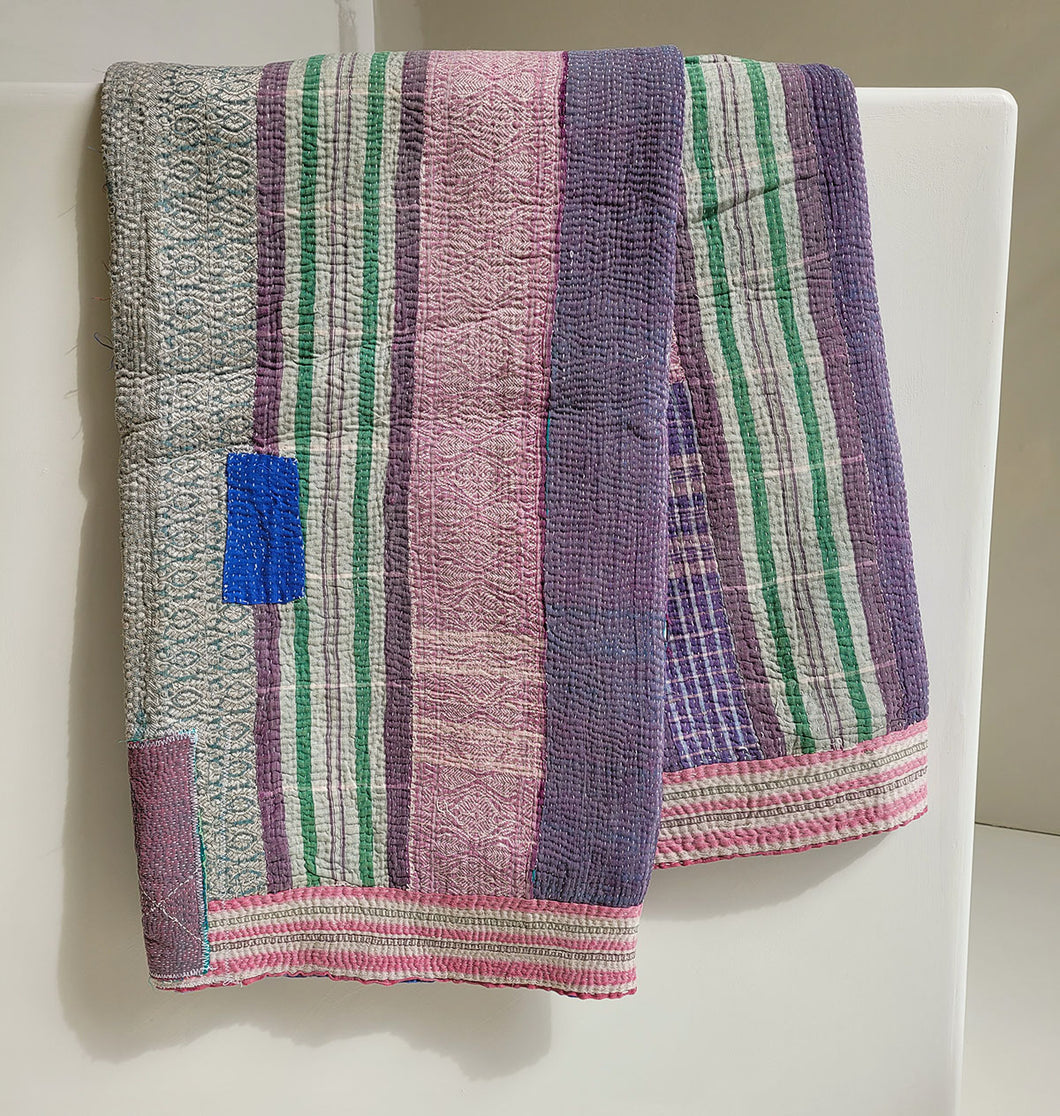 Kantha Blanket No. 038