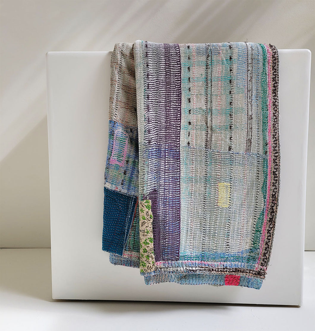 Kantha Blanket No. 039