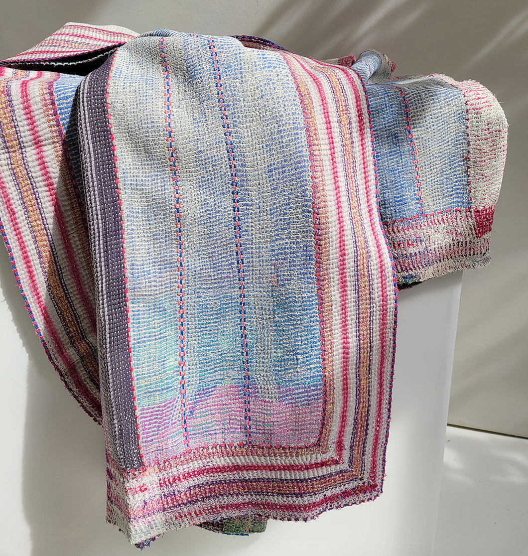 Kantha Blanket No. 045