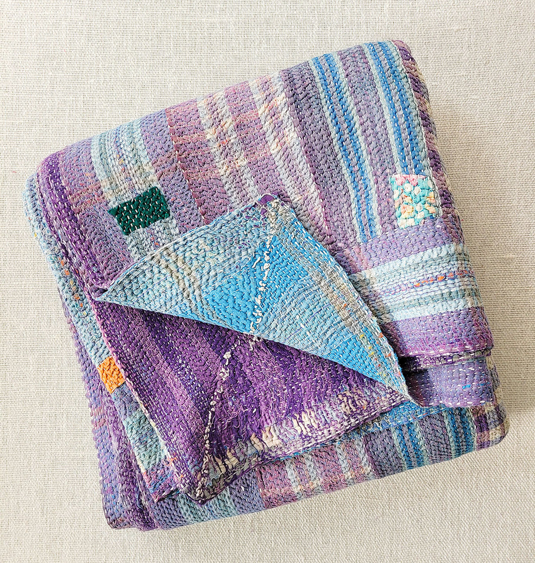 Kantha Blanket No. 034