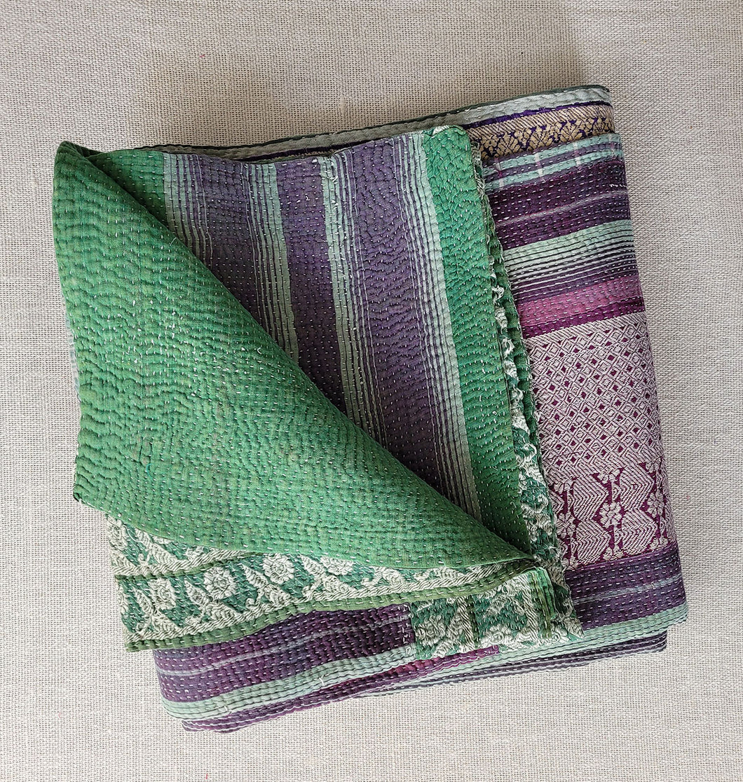 Kantha Blanket No. 035