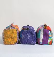 Load image into Gallery viewer, Kantha Zip Pouch
