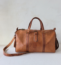 Load image into Gallery viewer, Leather Weekender Travel Bag
