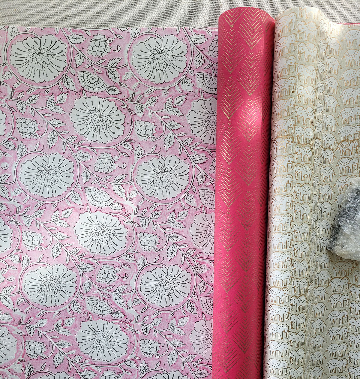 Block Print Wrapping Paper – The Illustrated Life