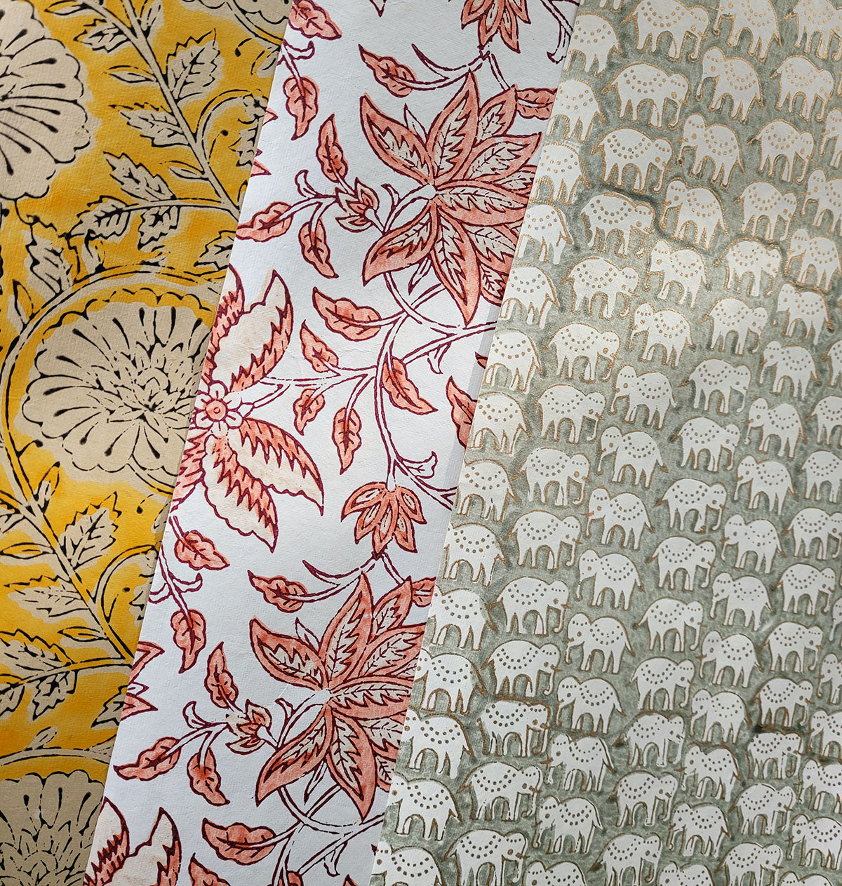 Block Printed Wrapping Paper – Minda Living