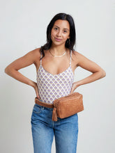 Load image into Gallery viewer, Franny Everyday Braided Leather Belt Bag
