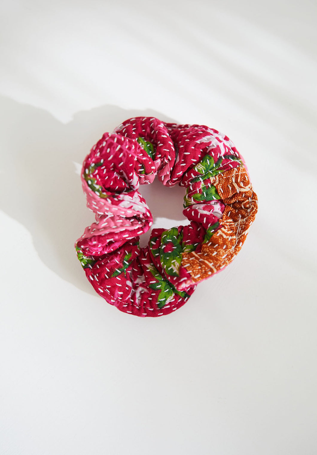 Kantha Scrunchie