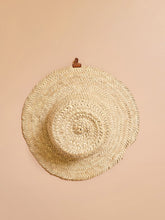 Load image into Gallery viewer, Woven Palm Brim Hat
