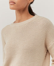 Load image into Gallery viewer, Honeycomb Knit Crew Sweater
